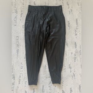 Spanx Leather Like Joggers